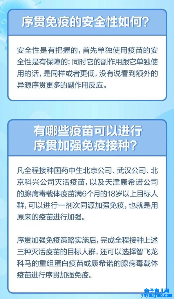 什么是序贯免疫,序贯增强免疫接种什么意思,哪些人可以