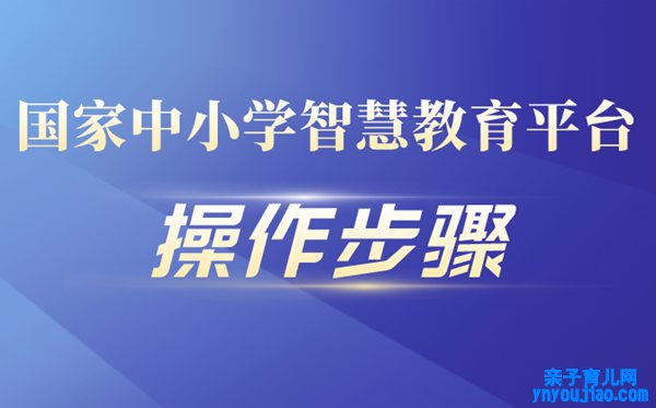 国度中小学伶俐教诲平台操纵步调流程