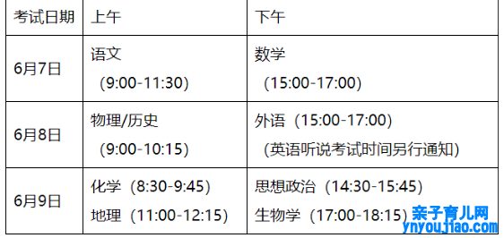 2022年广东高考时间布置,广东高考时间2022详细时间表