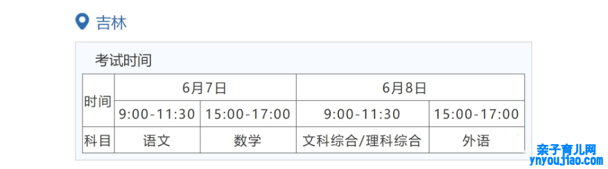 2022年吉林高考时间布置,吉林高考时间2022详细时间表